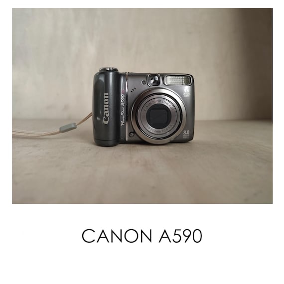 Buy CCD Canon Powershot A590 -- 8MP -- Y2K Digicam Digital Retro