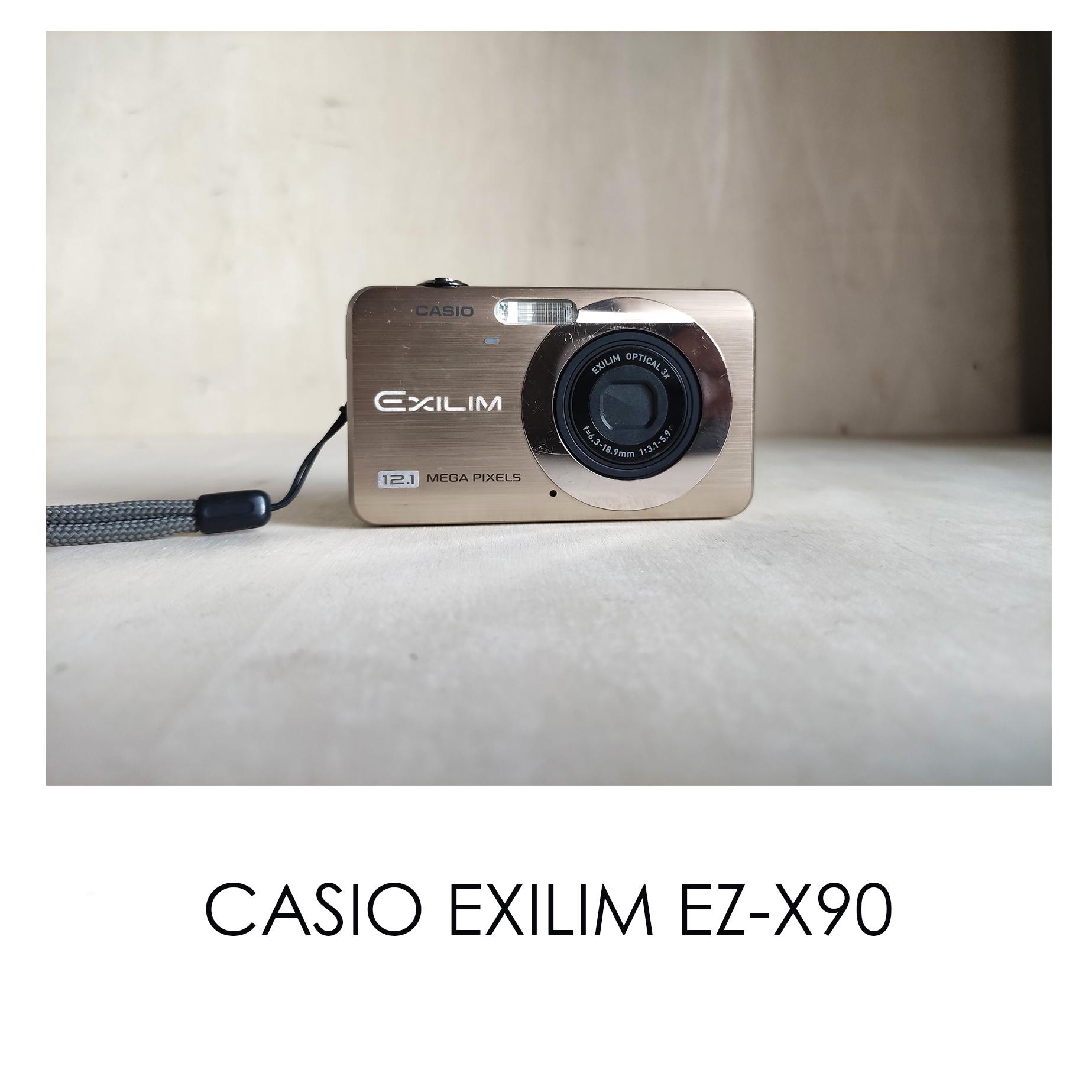 ペールゴールド カシオ Exilim EZ-X90 -- 12.1MP -- Y2K デジカム 