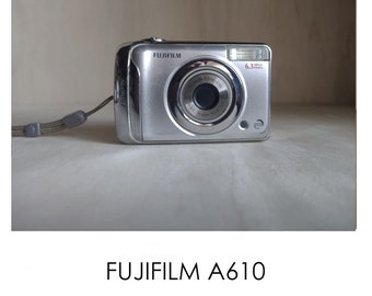 Fujifilm A610 Y2K -- 6,3 MP -- Appareil photo numérique rétro numérique à capteur Super CCD