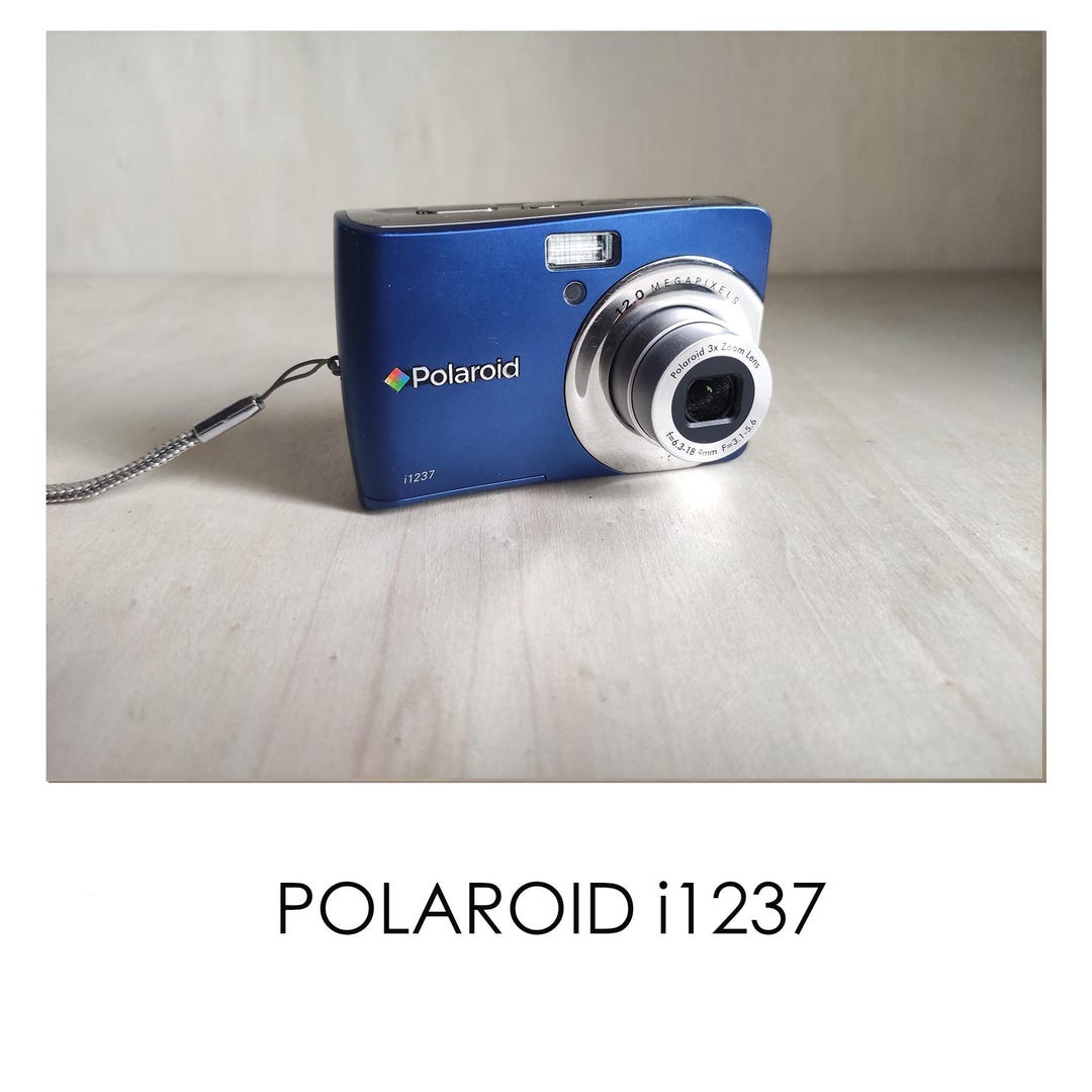 Y2K Digicam Polaroid I1237 -- 12.1MP -- Digital Retro CCD Sensor Camera ...
