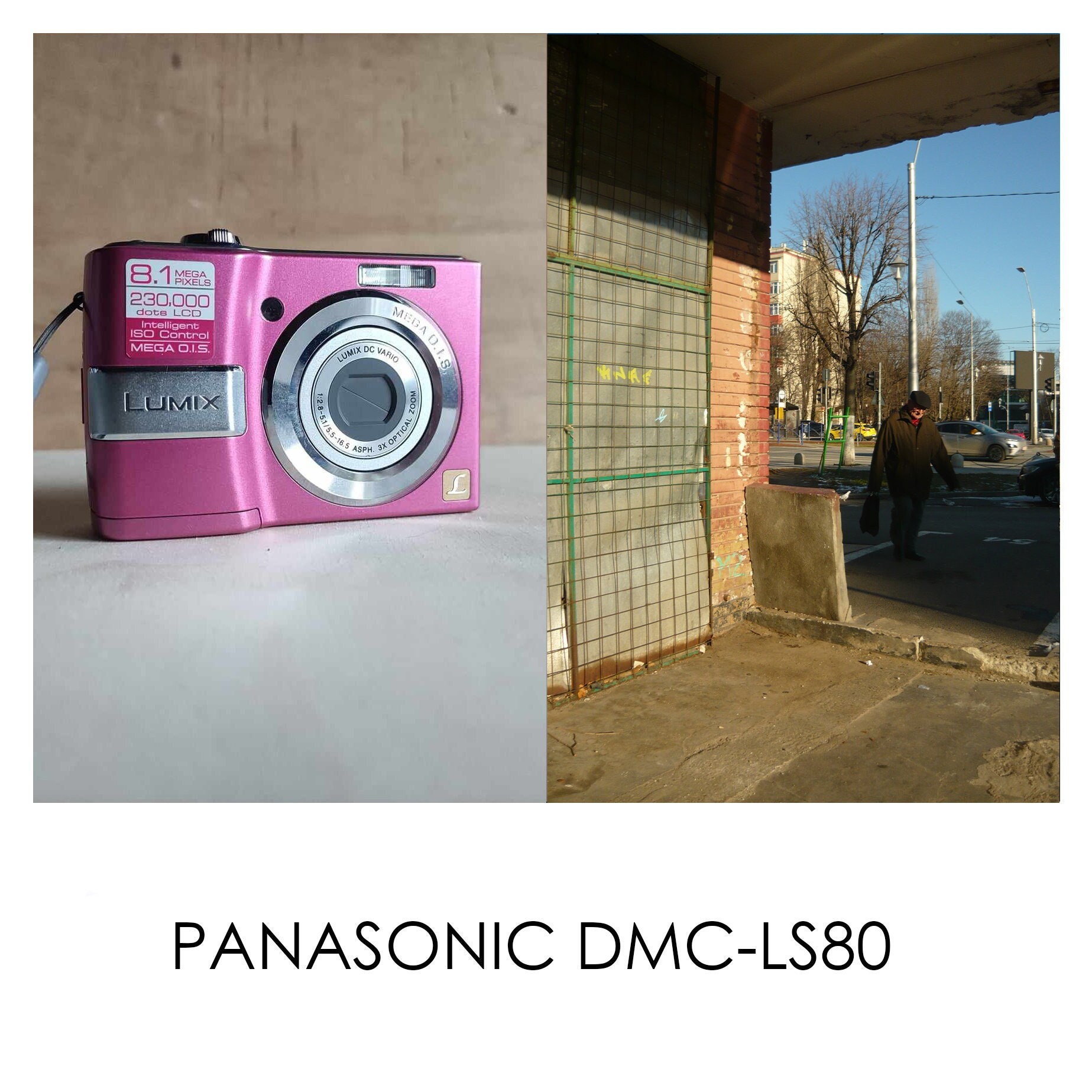 Panasonic LUMIX DMC-LS80 Đánh giá chiếc máy ảnh Panasonic DMC LS80