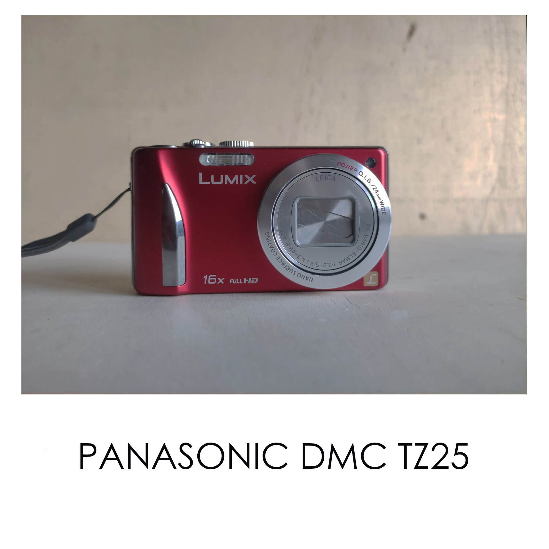 Panasonic Lumix TZ25 -- -- Y2K Digicam Digital Retro CCD