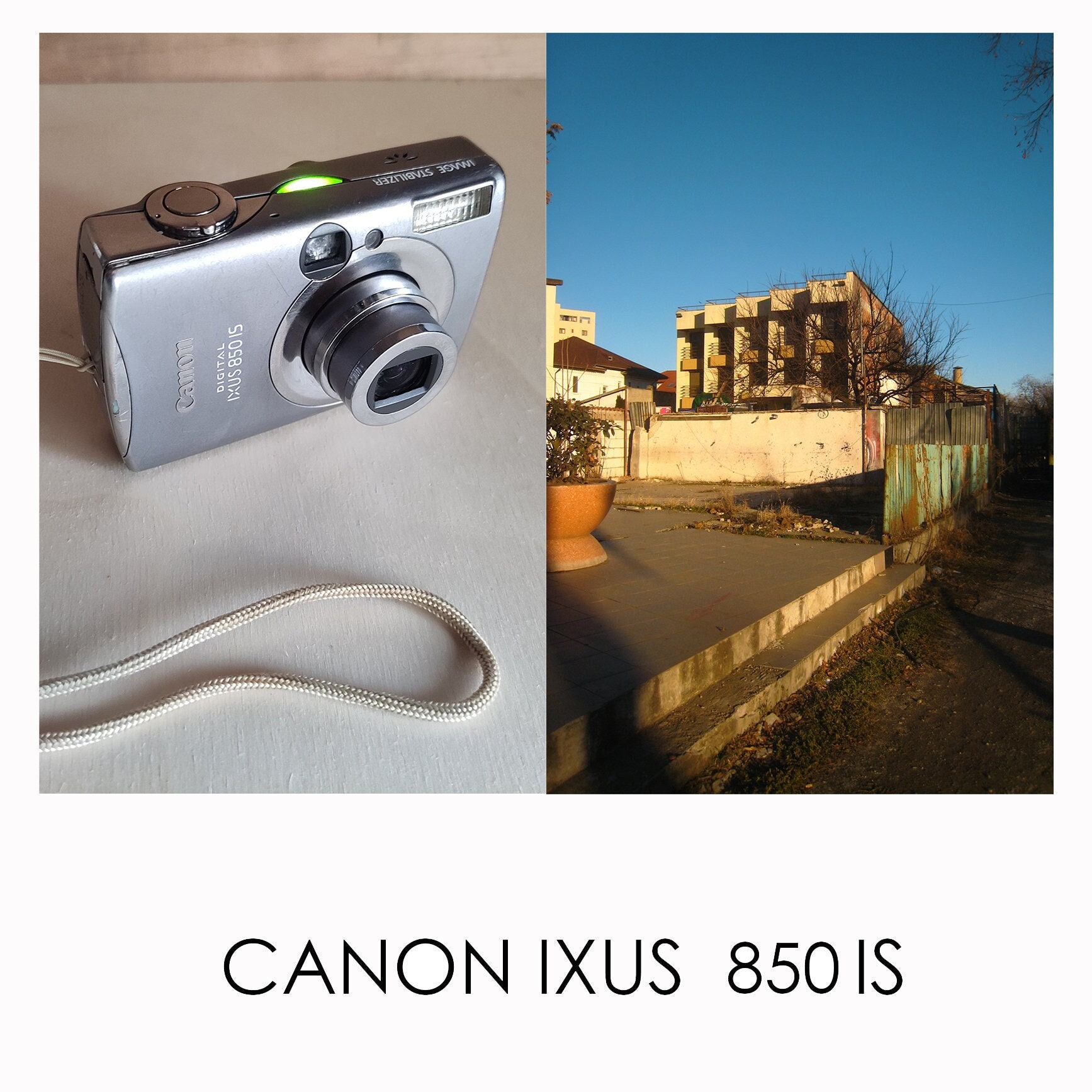 Canon IXUS 850 IS - Cámara Digital Vintage – Camera Shop