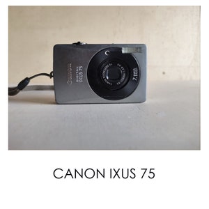 Powershot Elph Canon Digital Ixus 750 Rare Canon SD750-- Ixy