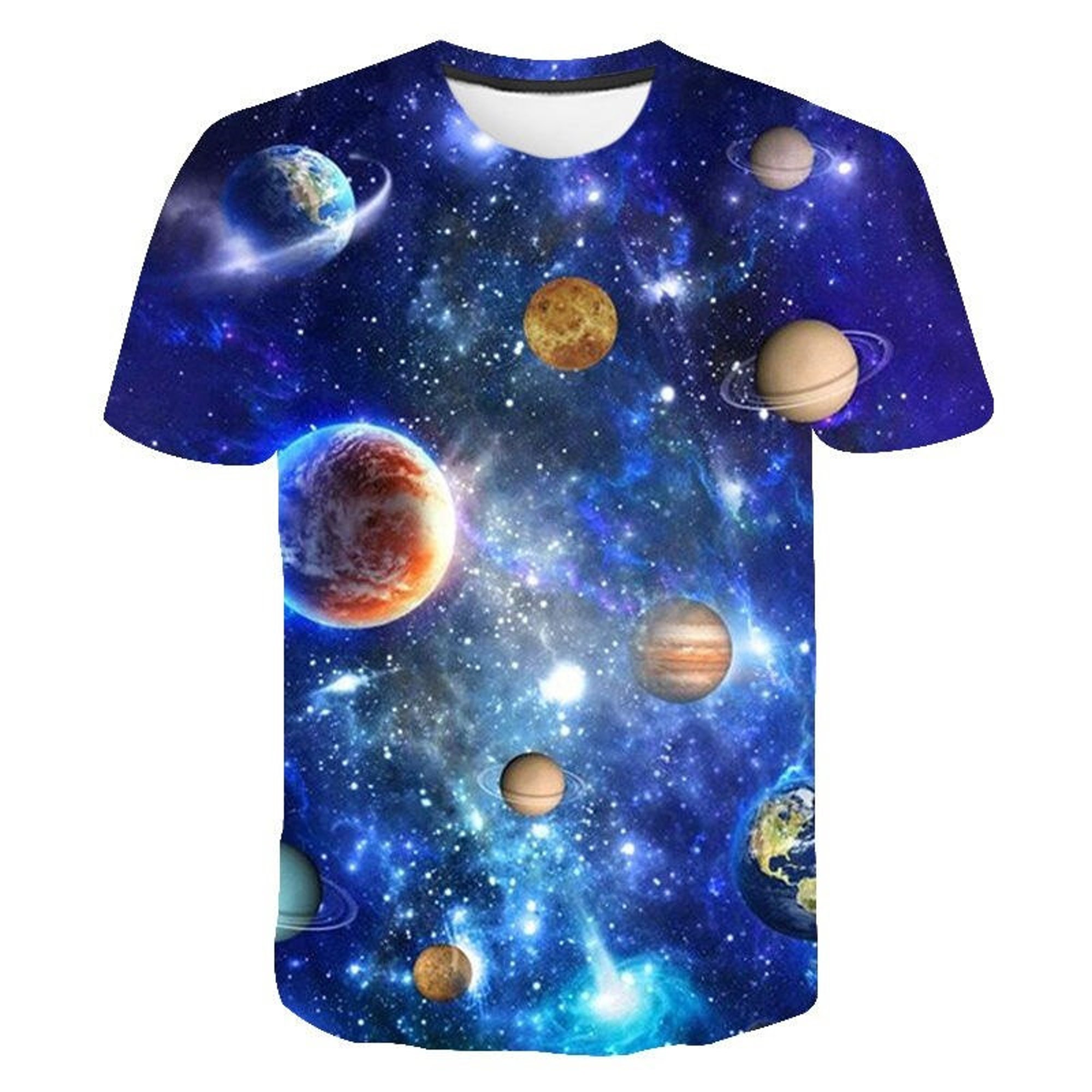 Planets galaxy shirt new T-shirt 3D