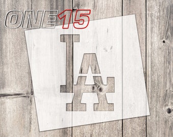 Los Angeles Dodgers Stencil 10x12 - Etsy