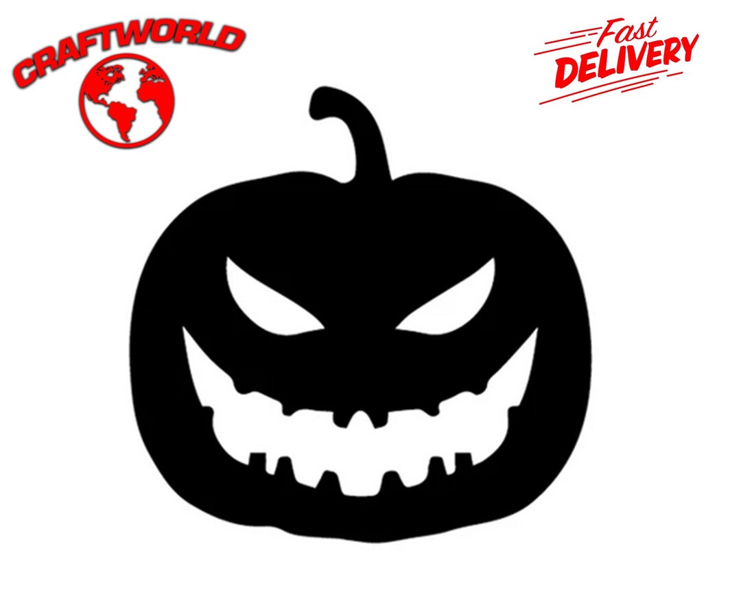 Pumpkin Vinyl Painting Stencil for Crafts, Wood, Shirts, Shoes Etc ...