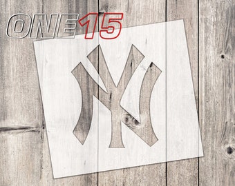 New york logo mylar stencil | Reusable | for wood food t shirt shoes painting airbrushing | food safe