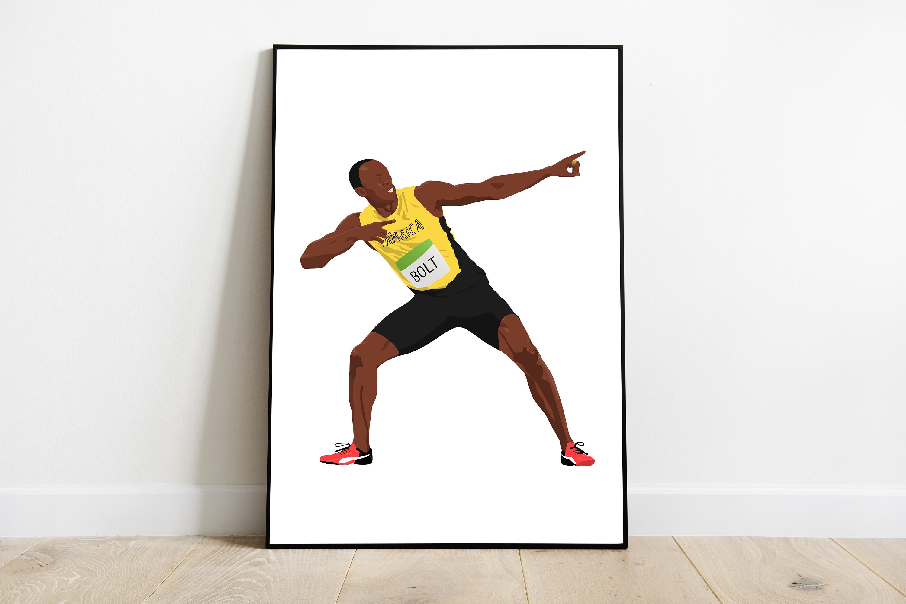 Usain Bolt - Affiche Poster Impression