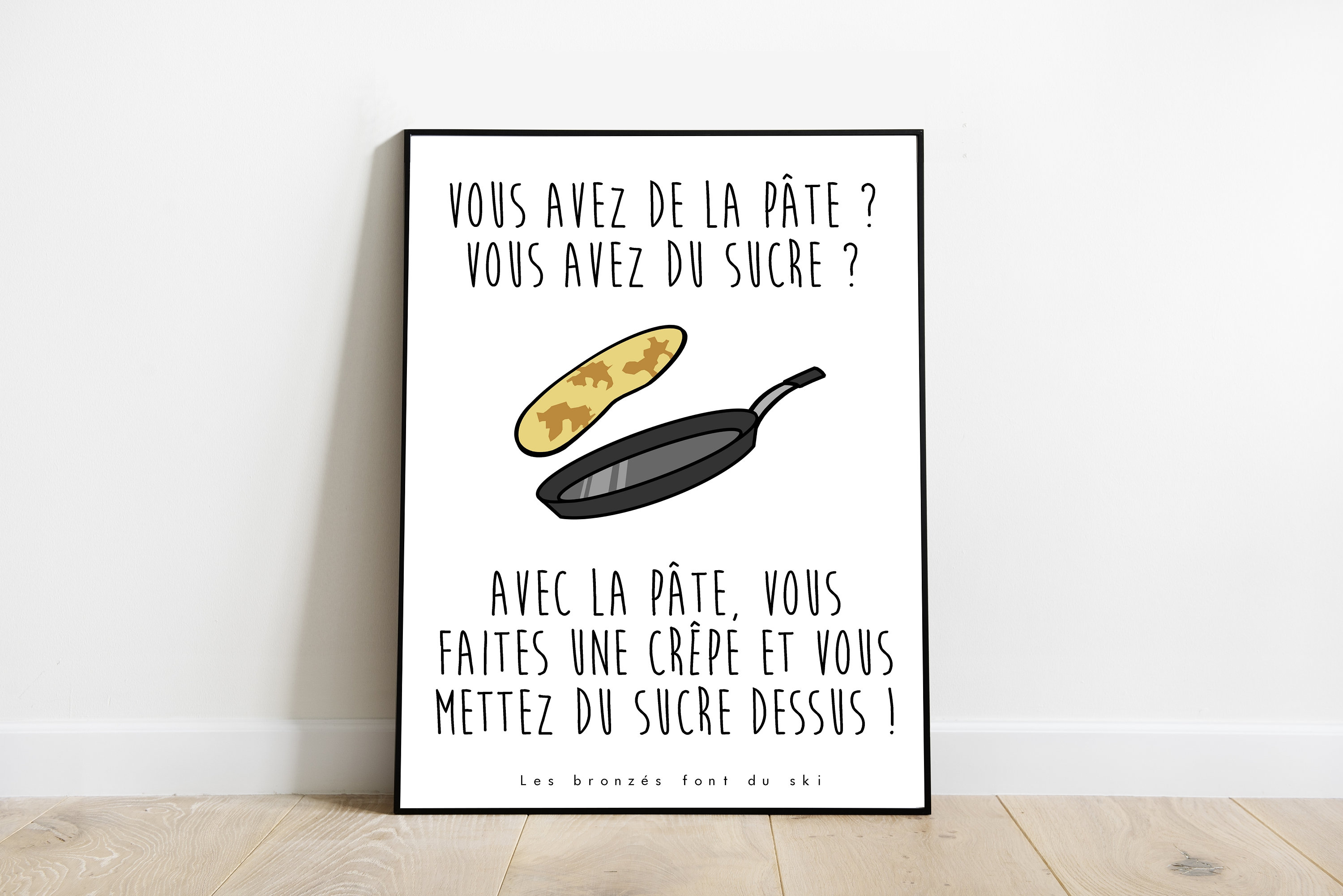 Crêpe poster -  France
