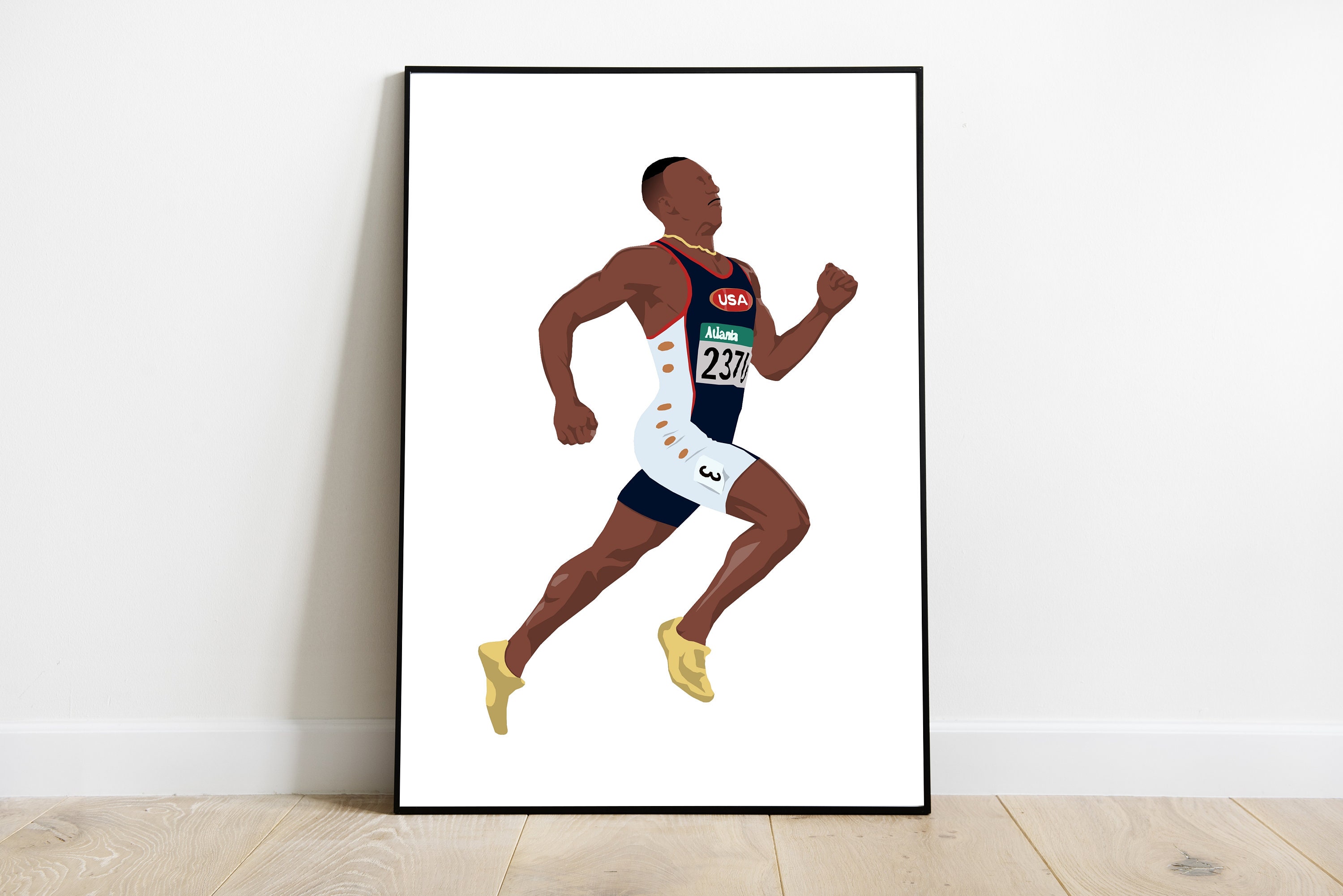 Michael Johnson - Affiche Poster Impression