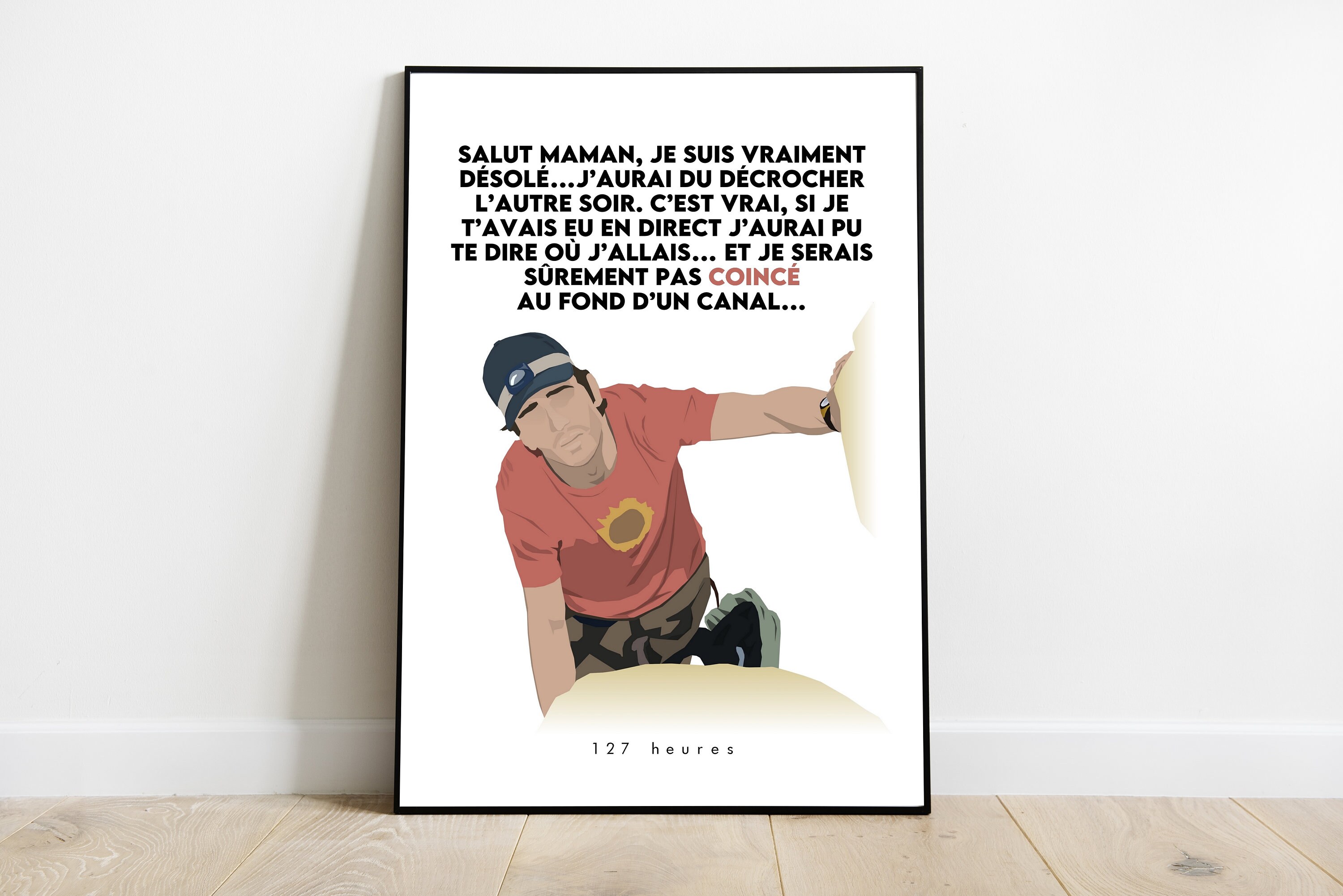 127 Heures - Affiche Poster Impression