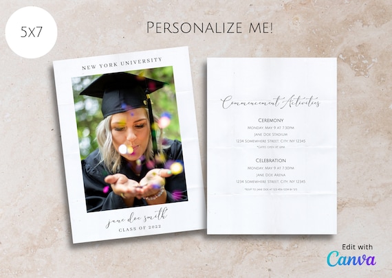 grad cards front and back Raised Foil Business Cards – Golden State Print
