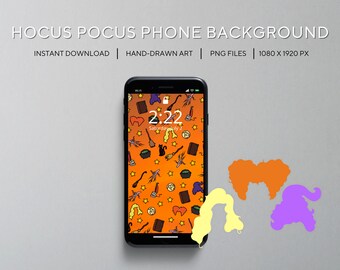 Hocus Pocus Fondo del teléfono inteligente