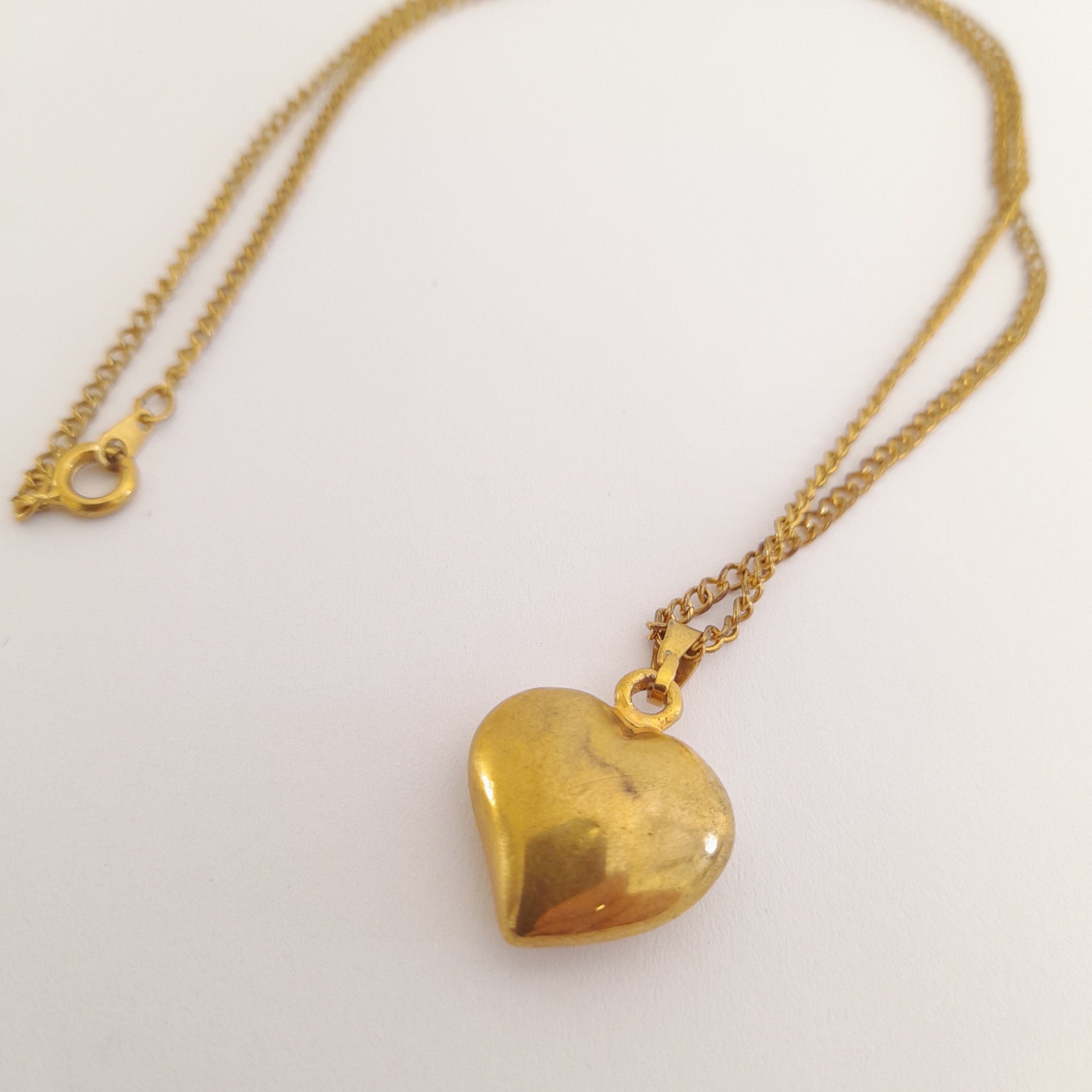 VASSER(バッサー) ONE HEART PENDANT SHINY BRASS M(ワンハート