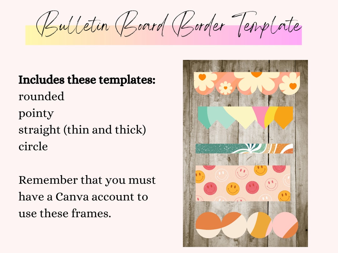 Bulletin Board Border Template Back to School Bulletin Board Border Bulletin Board Border Template Back to School Bulletin Board Border