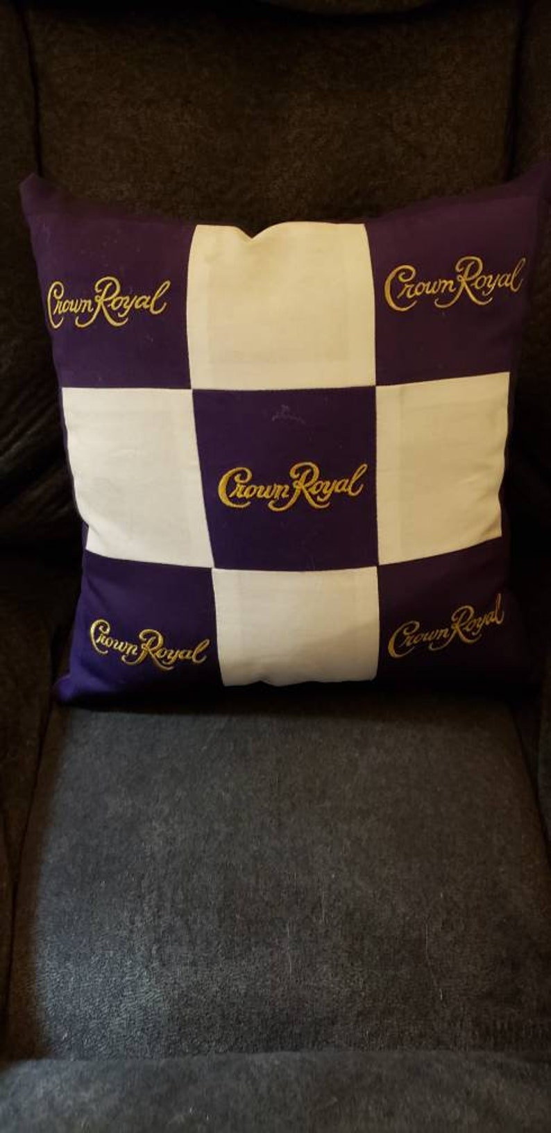 Crown Royal Bag Pillow Etsy