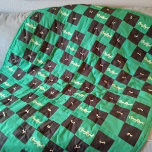 Crown Royal Apple (Green) Bag Quilt