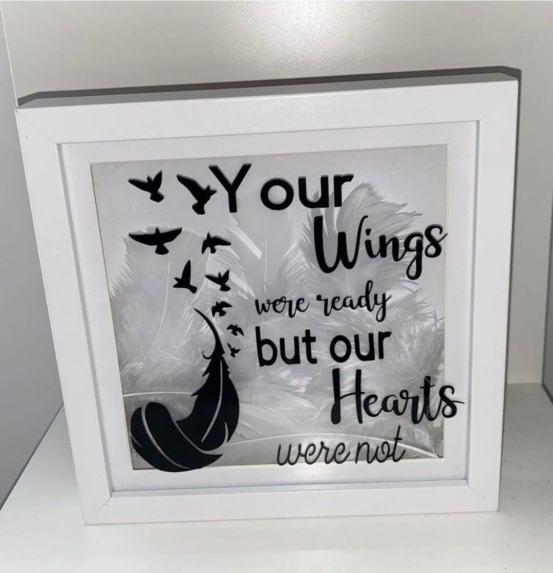 We R Memory Shadow Box Remembrance Shadow Box Frame - Etsy UK