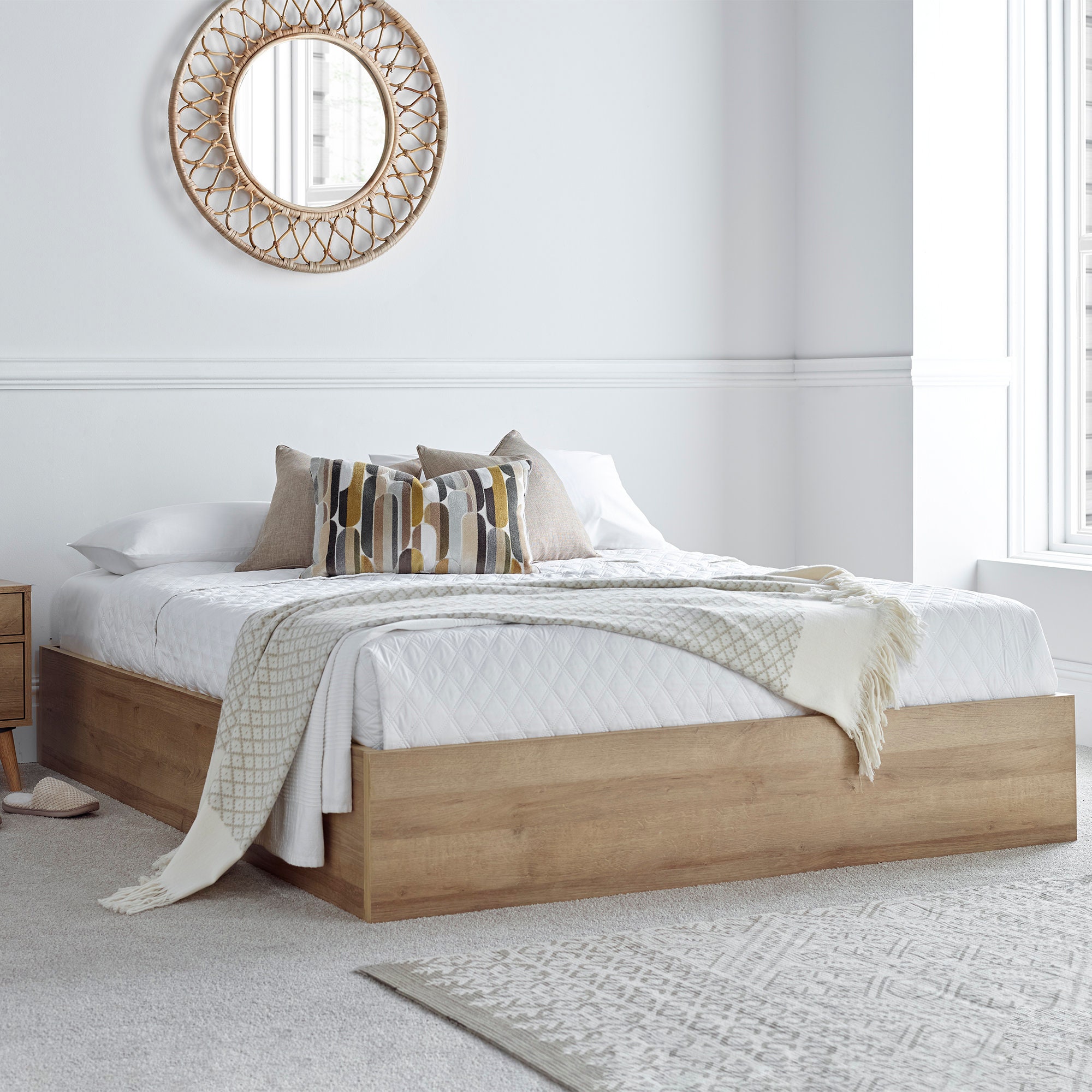 Ottoman bed base no headboard discount