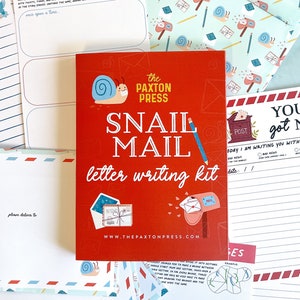 Snail Mail Letter Writing Kit *New Plastic-Free Packaging*