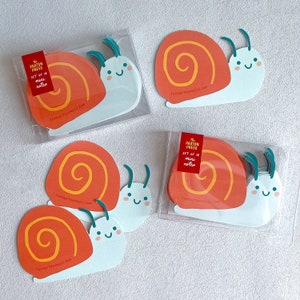 Mini Mail - Cartes de correspondance en forme d'escargot