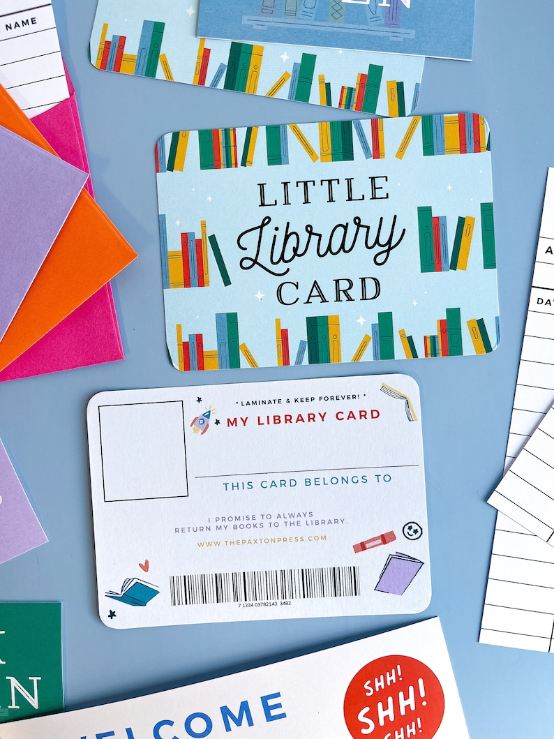 D.I.Y. Little Library Pretend Play Kit - Etsy