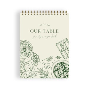 Receptenboek rond onze tafel voor gezinnen
