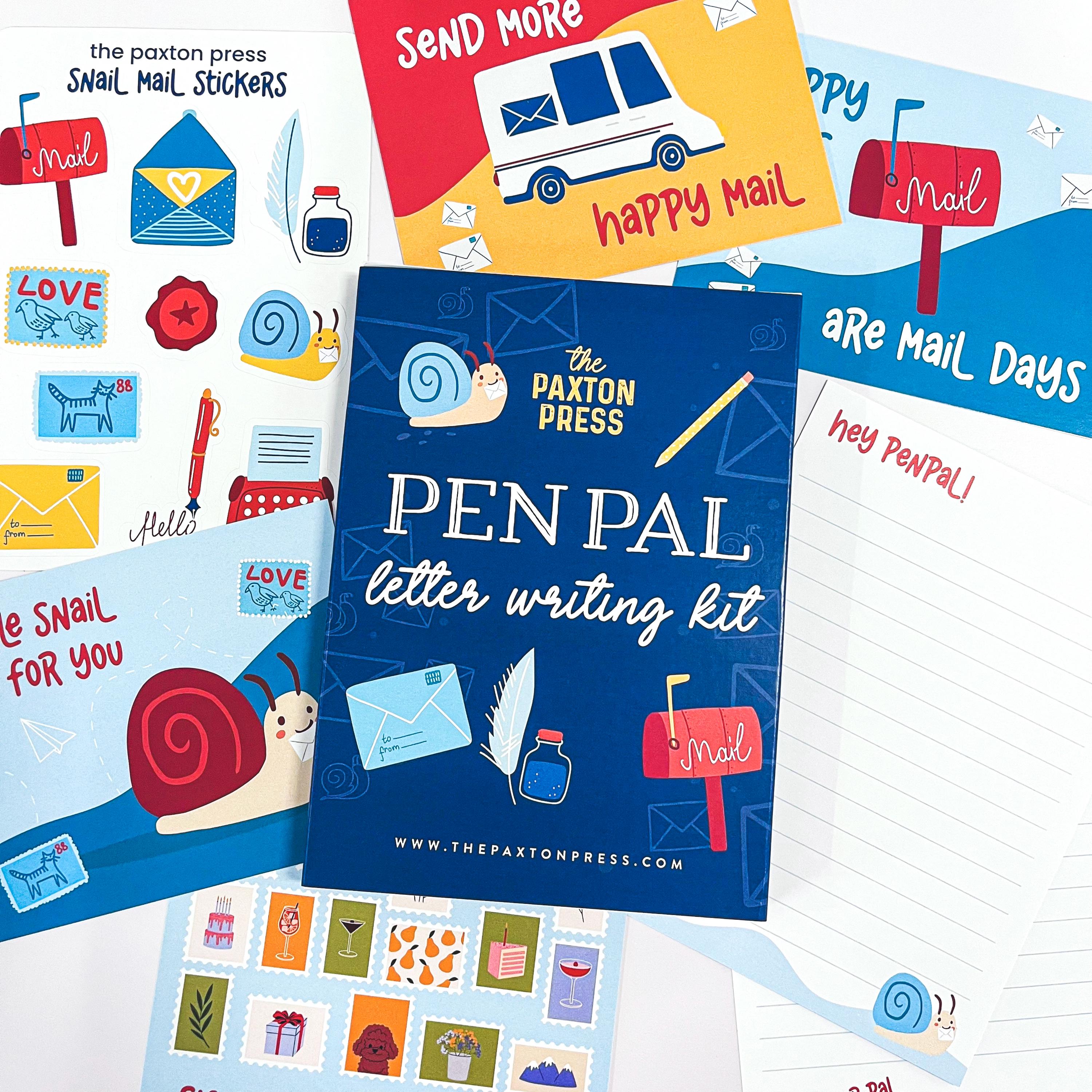 Pen Pal Letter Writing Kit for Snail Mail - Etsy
