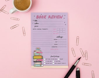 Book Review Notepad