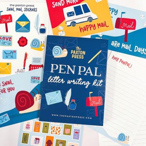 Kit para escribir cartas a amigos por correspondencia para correo postal