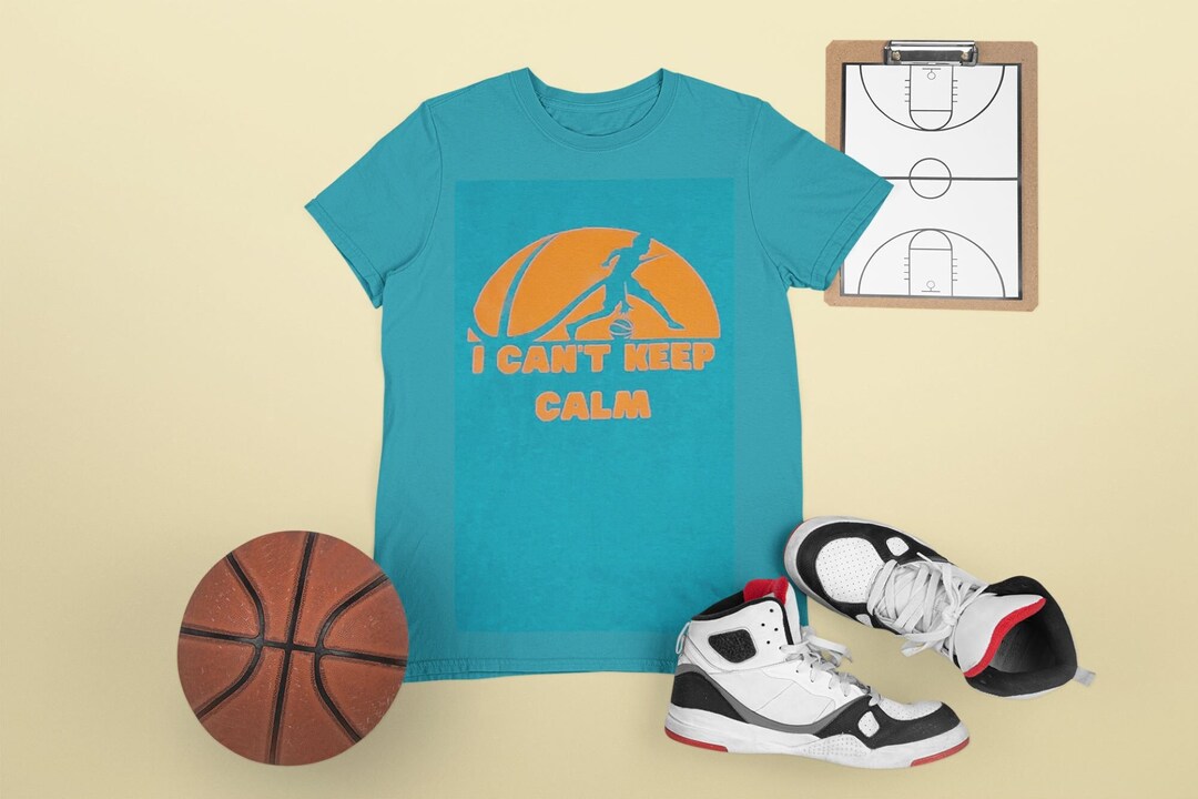 I Can't Keep Calm Tshirt, Game Day Shirt, Basketball Shirt, Basketball T Shirt, Basketball Gift