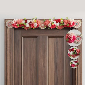 Floral Toran Bandhanwar: Indian Festive Door Hanging (40 inches)