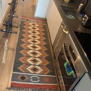 Area Rug,8x10 rug,Handwoven Kilim Rug, Wool Jute Rug, 4x6 Bohemian Rug, Traditional Rug, Flatweave Rug, Jute Rug, Moroccan Rug, Custom Rug