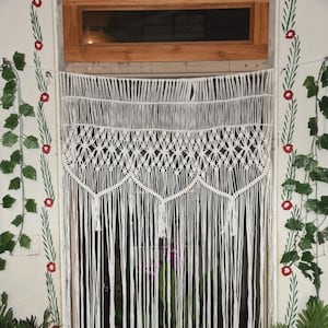 New Curtain door hanging tapestry Bohemian Macrame, wall decor Boho style curtain for bedroom, closet doorway, nursery, party, wedding decor