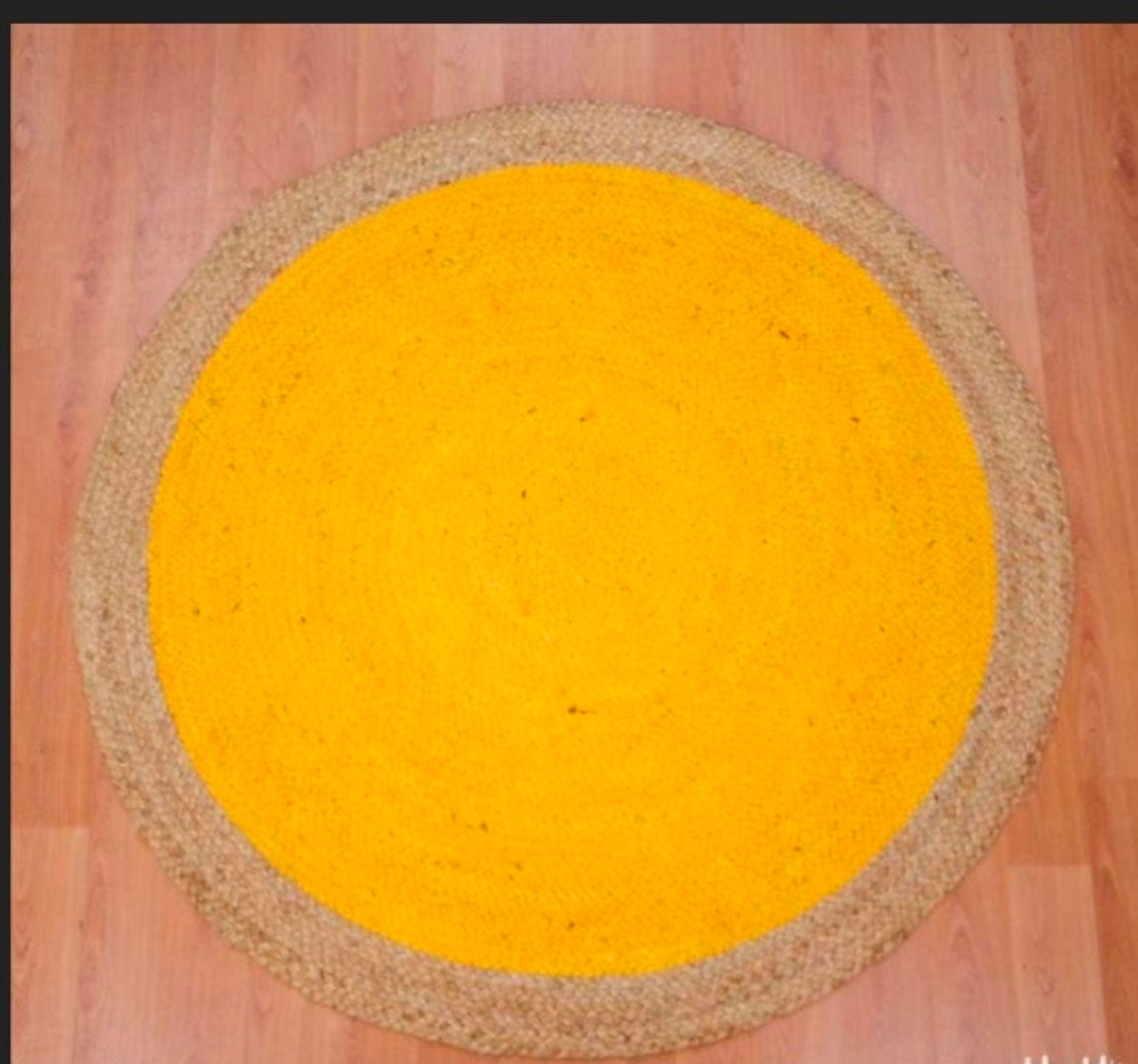 Custom Sizes Jute Rug Round/ Oval/ Area Rug/floor Jute Rug Etsy