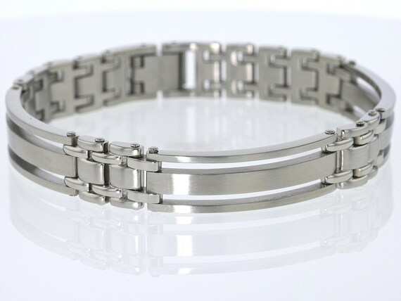 RCI Stamped 1.1MM wide Stainless Steel Bracelet For Men!