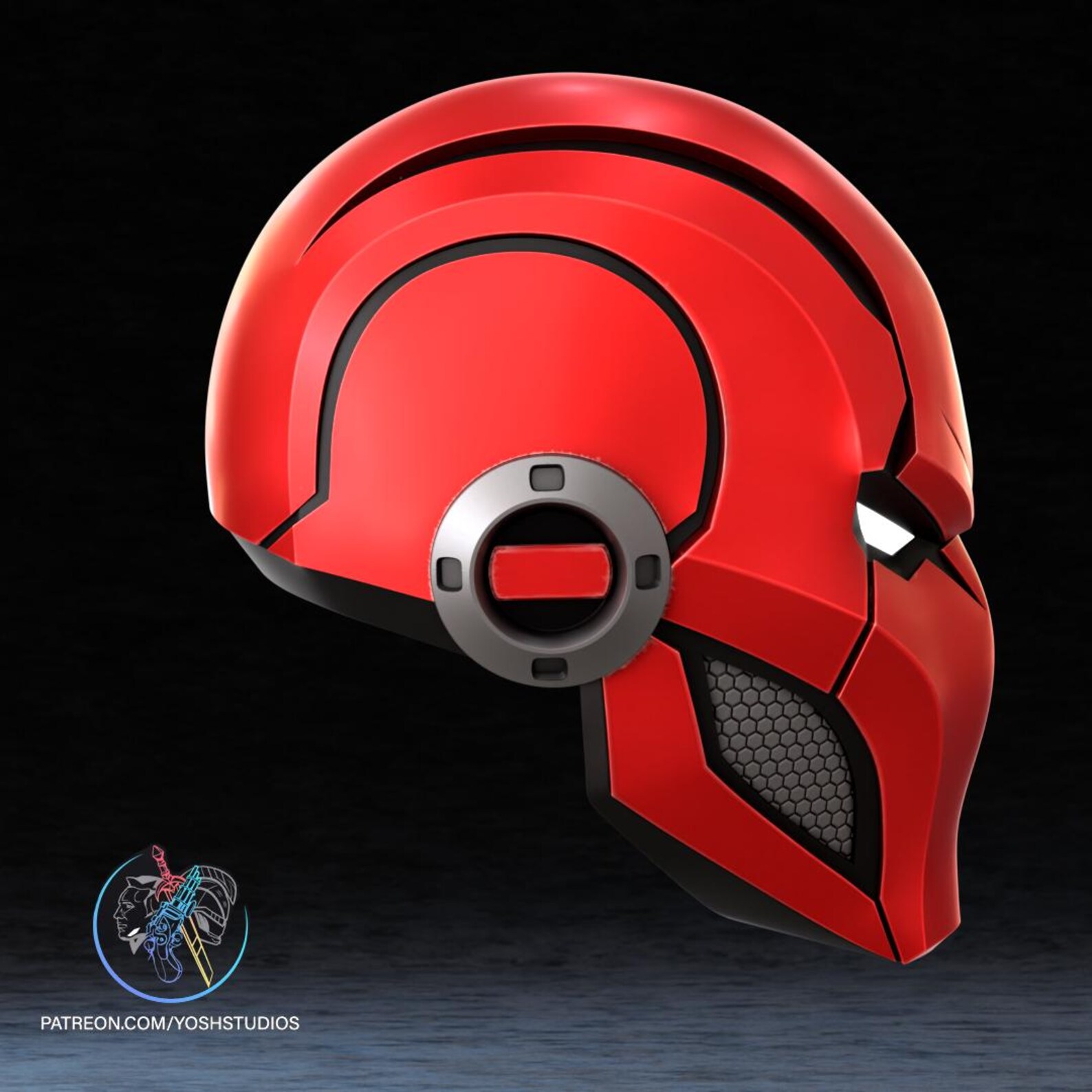 Red Hood Legion Helmet 3D Print - Etsy
