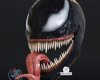 Venom helmet 3D print