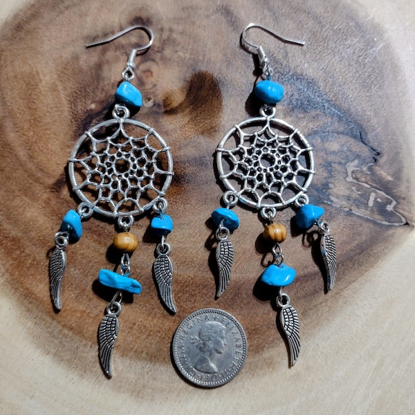 Boucles d'oreilles attrape-rêves attrape-rêves