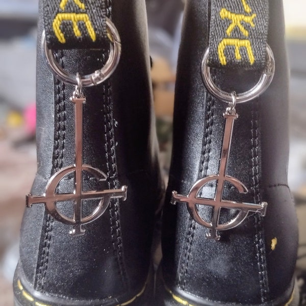 Paar Ghost Band Boot Charms | GhostBC | Geest | Spookband |Ghouls | Tobias Forge