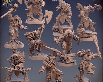 Figurine Pack Orc Daybreak Miniatures  impression 3D