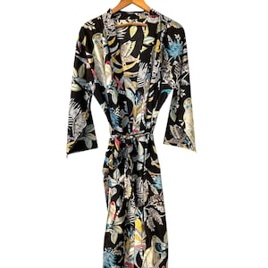 Robe, Dressing Gown, Unique Gift, Bridesmaid Dress, Kimono Dressing Gown, Loungewear Gift For Her