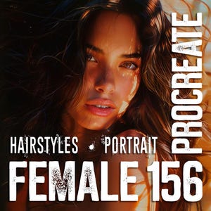 cepillos para el cabello procreate sellos para cabello femenino sellos para rizos cabello femenino cabello anime cepillos afro sellos para trenzas rastas - CONJUNTO DE CABELLO FEMENINO