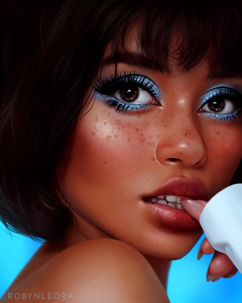 Hair Brushes Procreate Male Hair Stamps Hair Male Hair Anime Etsy