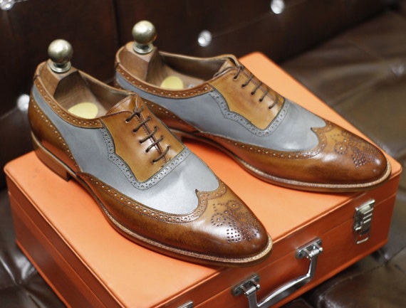 Grey formal deals shoes