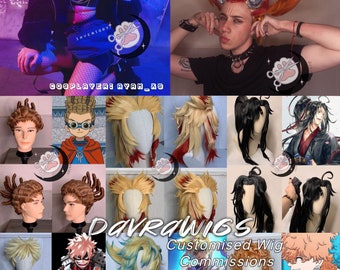DONT BUY ADD - Custom Order Wig Commission | Pelucas de Cosplay por encargo [Read description]