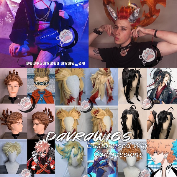 DONT BUY ADD - Custom Order Wig Commission | Pelucas de Cosplay por encargo [Read description]