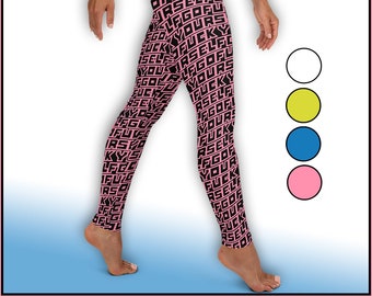 Vete a la mierda - Leggings / Pastel Goth / Stoner Gift / Egirl Style / Streetwear / Grunge Fashion / Harajuku / Alt Attire / Emo Apparel