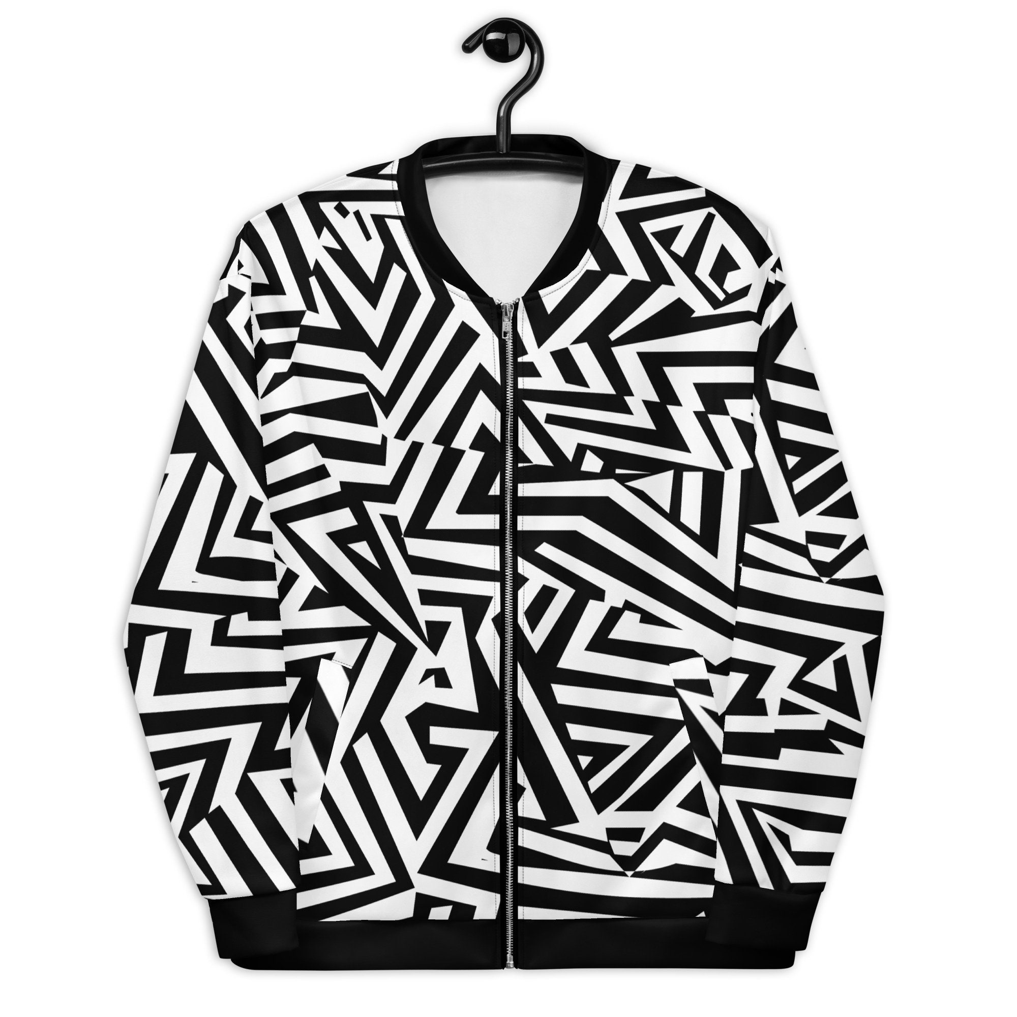 Dazzle Camo - Unisex Bomber Jacket | Camouflage Pattern